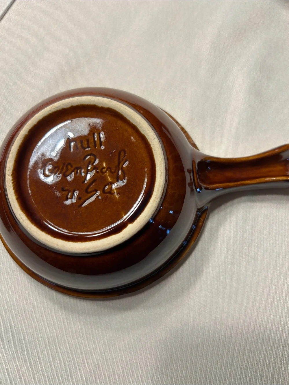 Hull 3-Piece Brown Ceramic Lidded crock Set with Handles